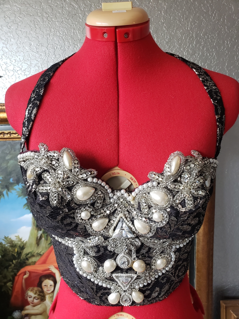 Black Bandeau Bra - Unbranded